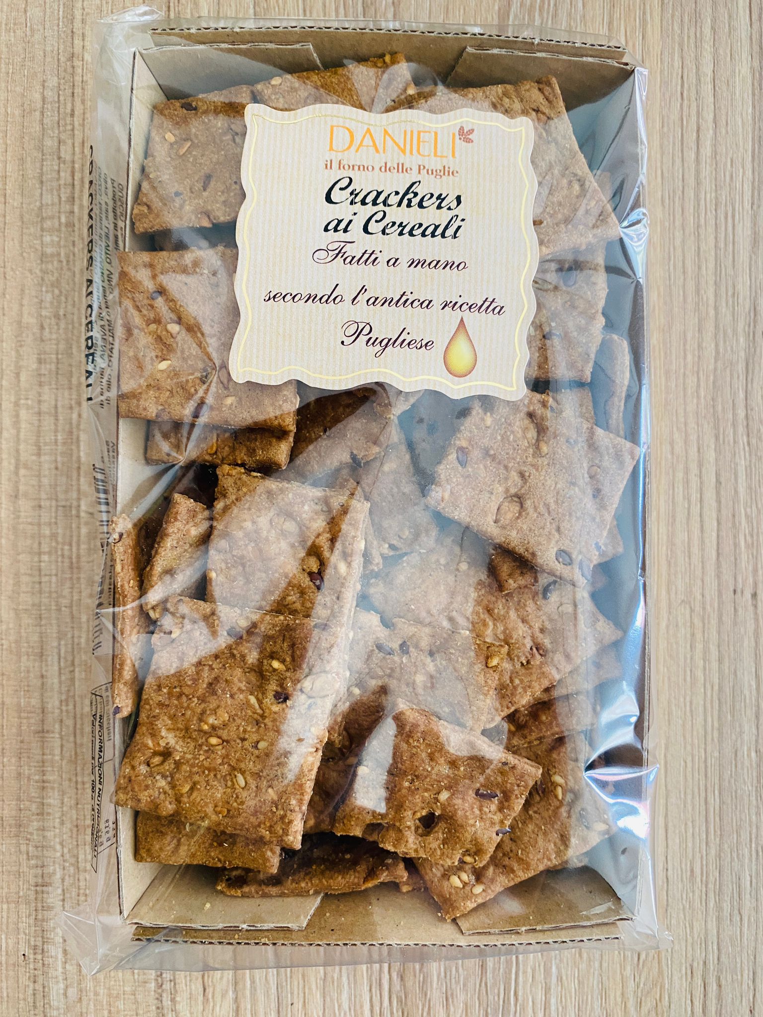 Crackers ai cereali, 250g