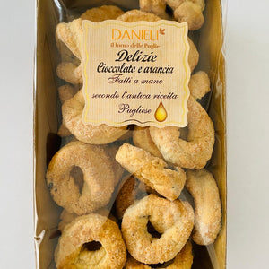 Delizie al cioccolato e arancia, 250g