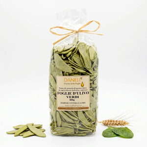 Foglie d'ulivo pugliesi, Agli spinaci, 500g