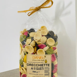 Orecchiette pugliesi, ai 5 Gusti, 500g