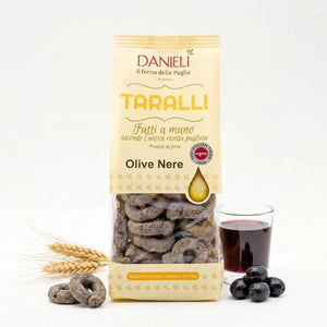 Taralli pugliesi, OIive nere, 240g