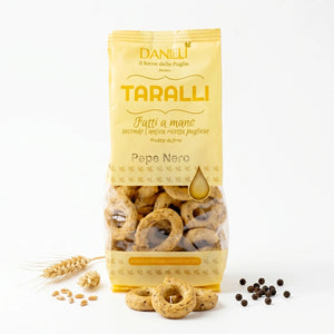 Taralli pugliesi, Pepe nero, 240g