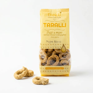 Taralli pugliesi, Pepe nero, 240g