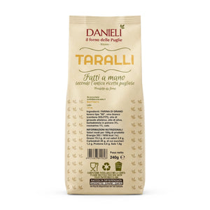 Taralli pugliesi, Barbabietola e Rosmarino, 240g