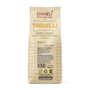 Taralli pugliesi, Grano arso, 240g
