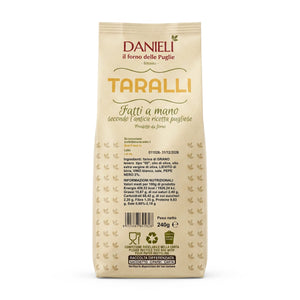 Taralli pugliesi, Pepe nero, 240g
