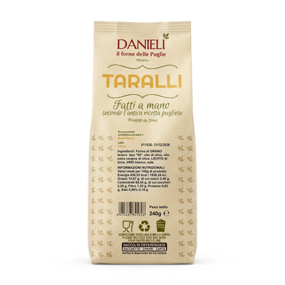 Taralli pugliesi, Tradizionali, 240g