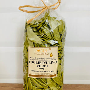 Foglie d'ulivo pugliesi, Agli spinaci, 500g