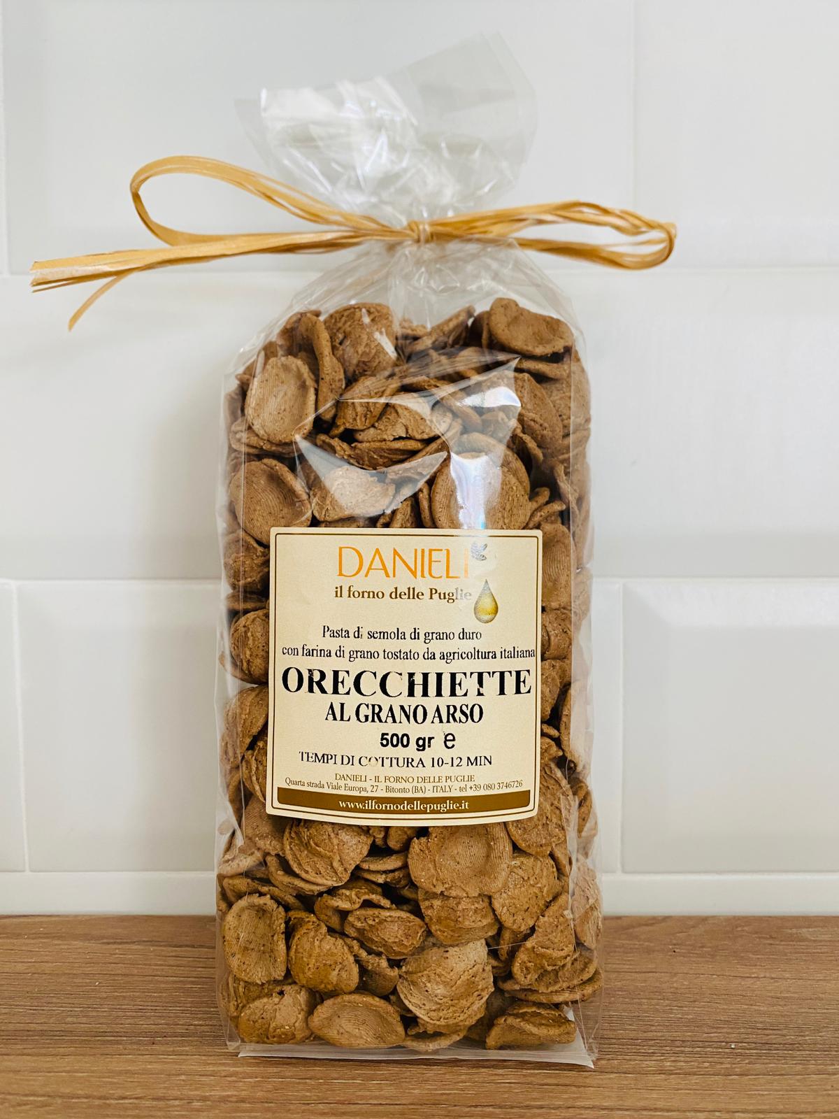 Orecchiette pugliesi, Grano arso, 500g