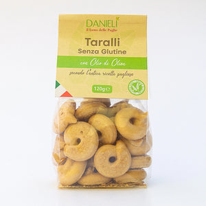 Taralli pugliesi SENZA GLUTINE, Tradizionali, 120g