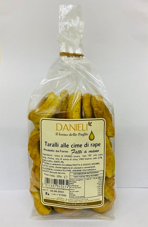 Taralli alle Cime di rape, 300g