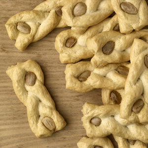 Intorchiate salate con mandorle, 250g