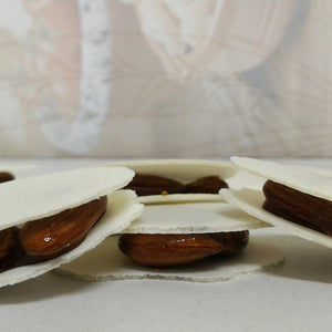 Ostie ripiene alla mandorle tipiche pugliesi, 75g