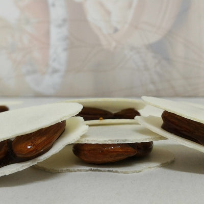 Ostie ripiene alla mandorle tipiche pugliesi, 75g